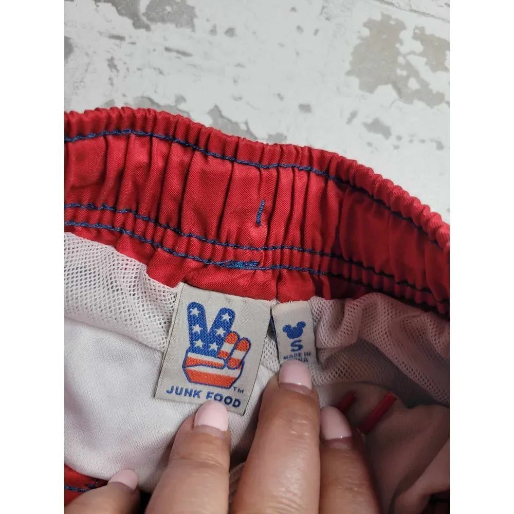 3614 Junk Food Disney Retro Boy's Swimsuit‎ Size Small